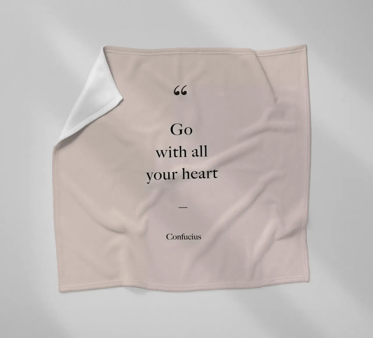 Go with All Your Heart coperta in pile da Studio One