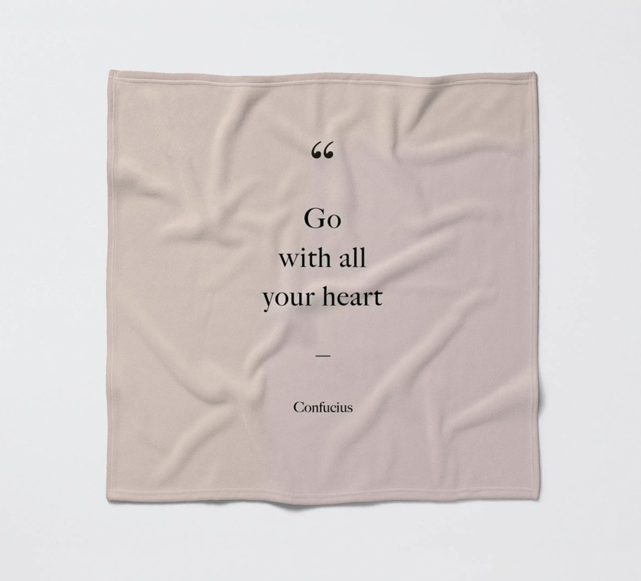 Go with All Your Heart coperta in pile da Studio One