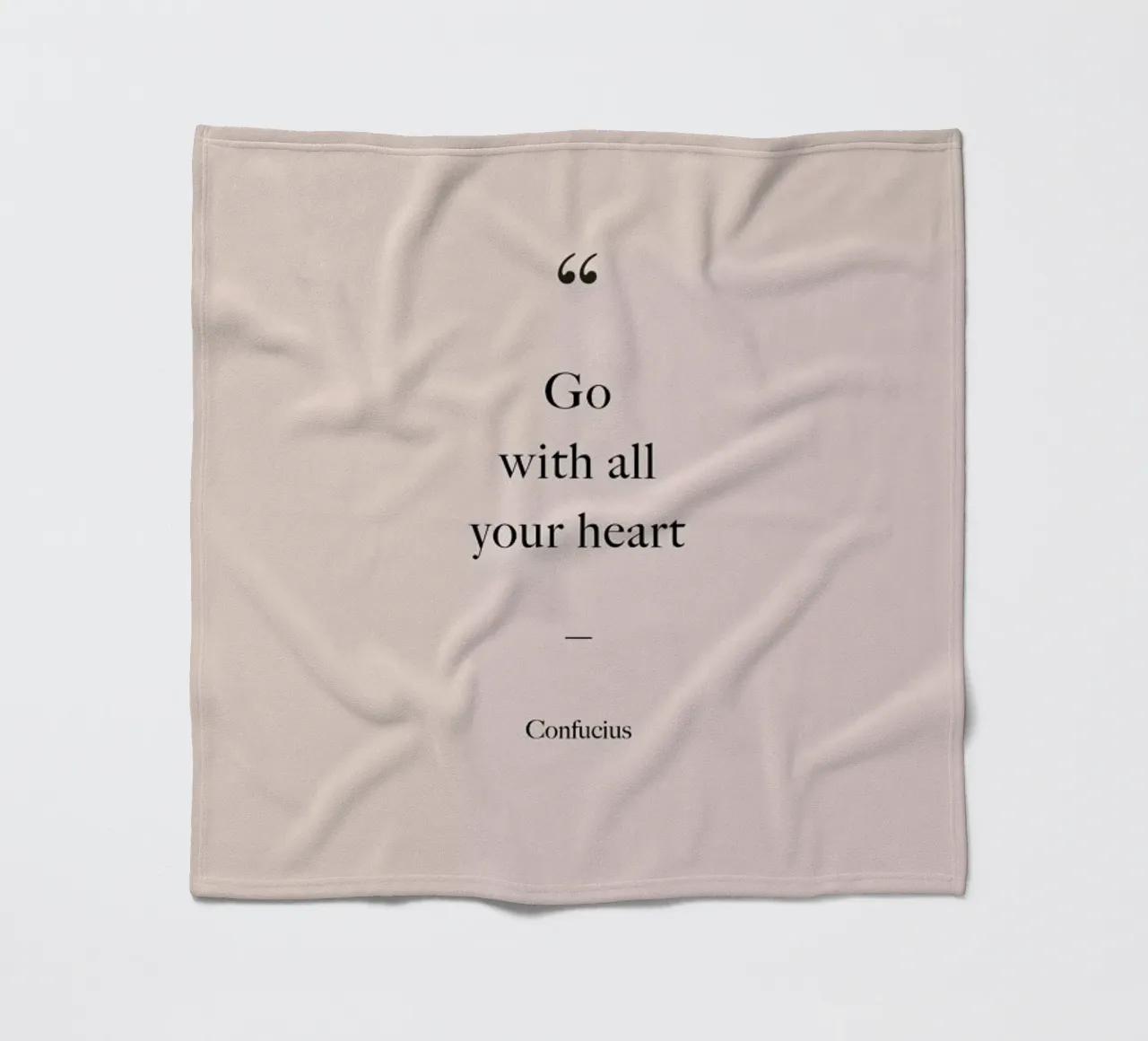 Go with All Your Heart coperta in pile da Studio One