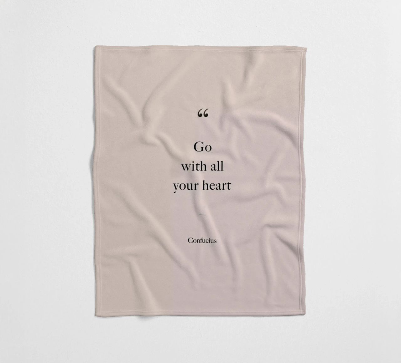 Go with All Your Heart coperta in pile da Studio One