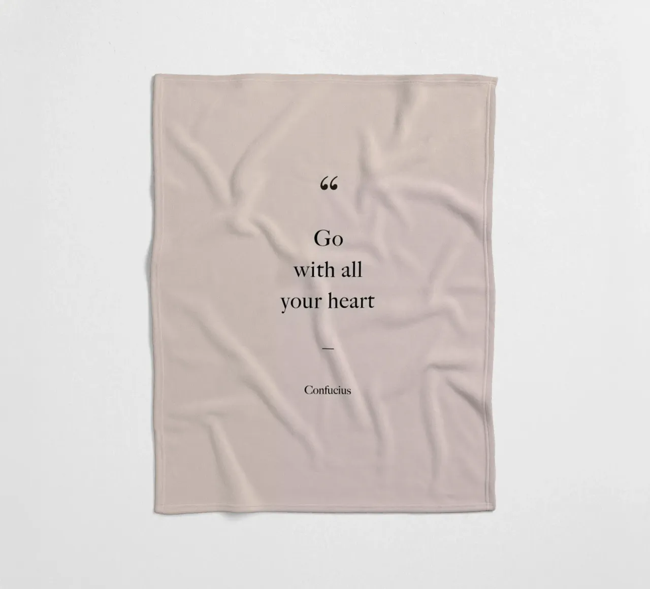 Go with All Your Heart coperta in pile da Studio One