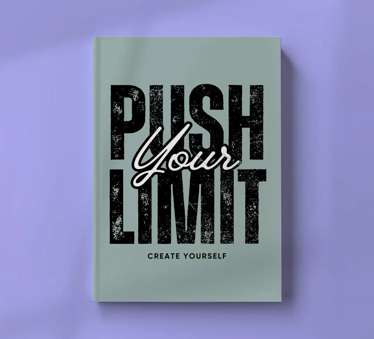 create yourself - reminder notebook by Ambition Wall