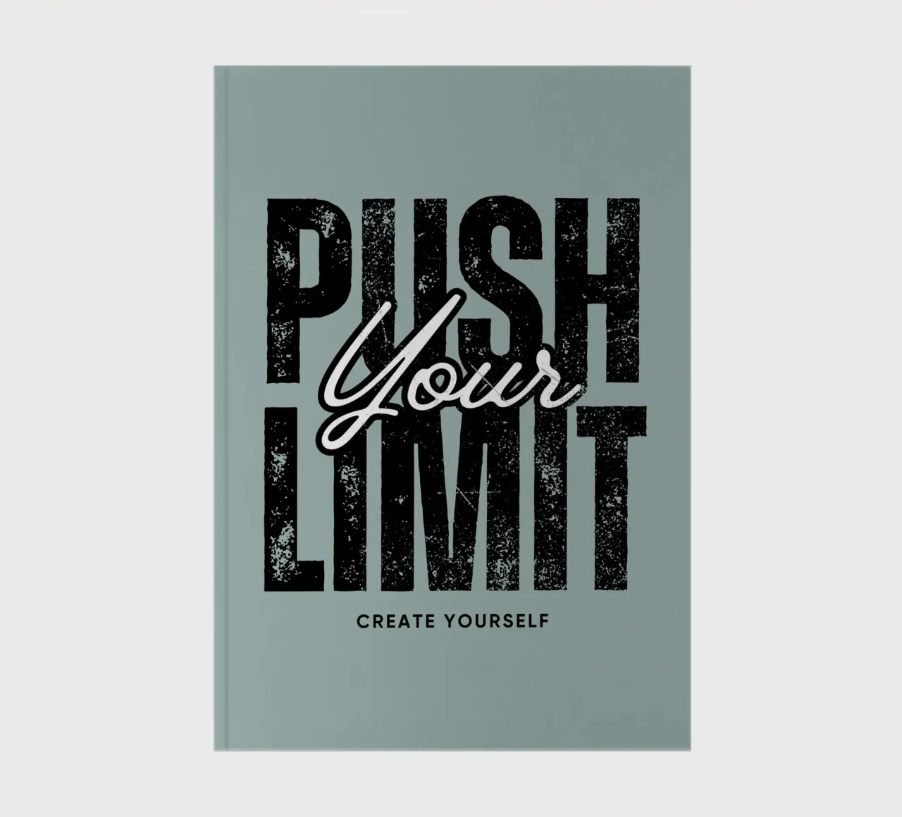 create yourself - reminder notebook by Ambition Wall