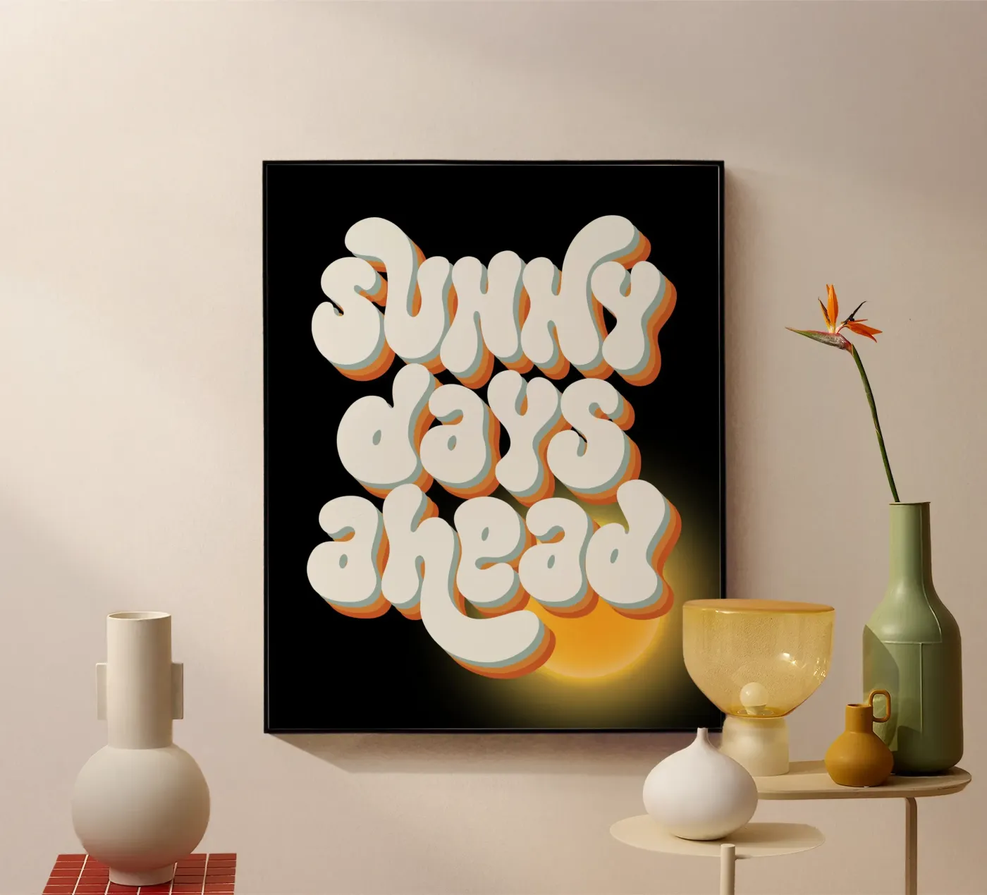 bright future - reminder plexiglas de pixelflow