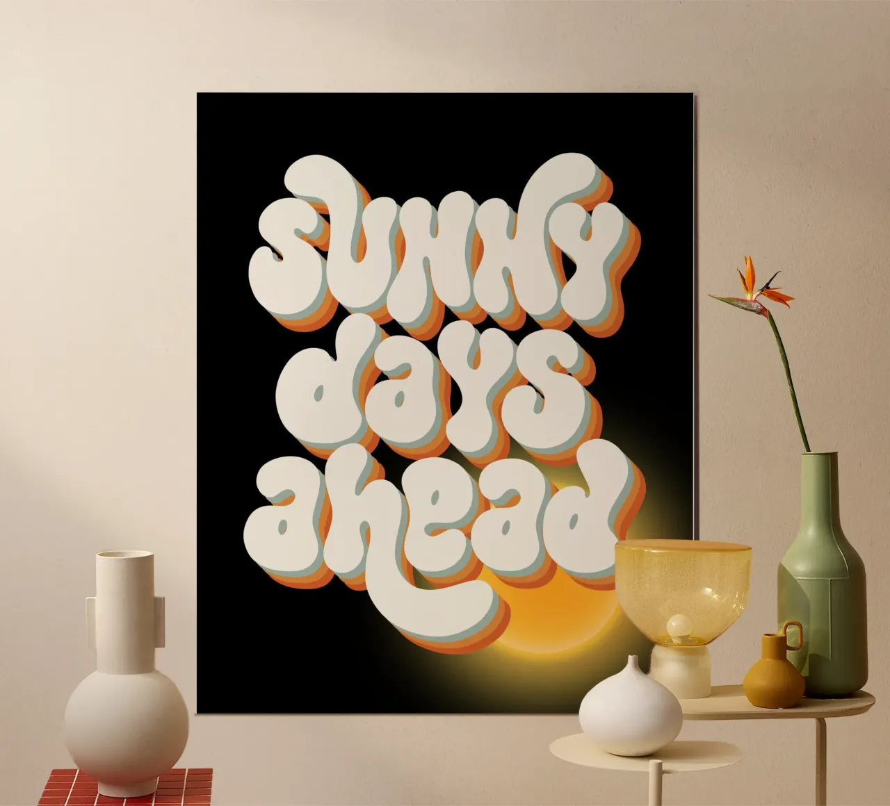 bright future - reminder hahnemühle by Ambition Wall