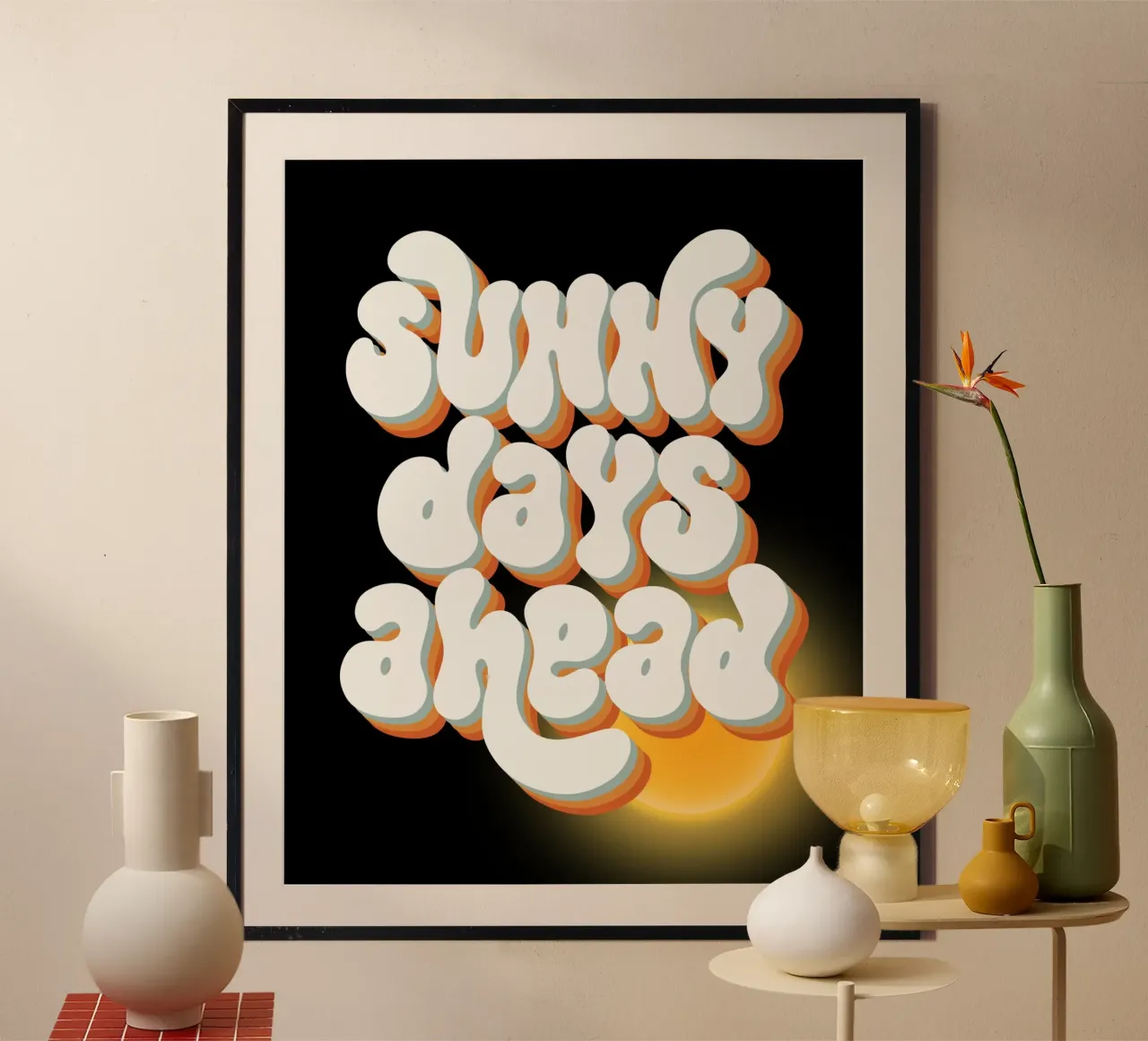 bright future - reminder hahnemühle by Ambition Wall