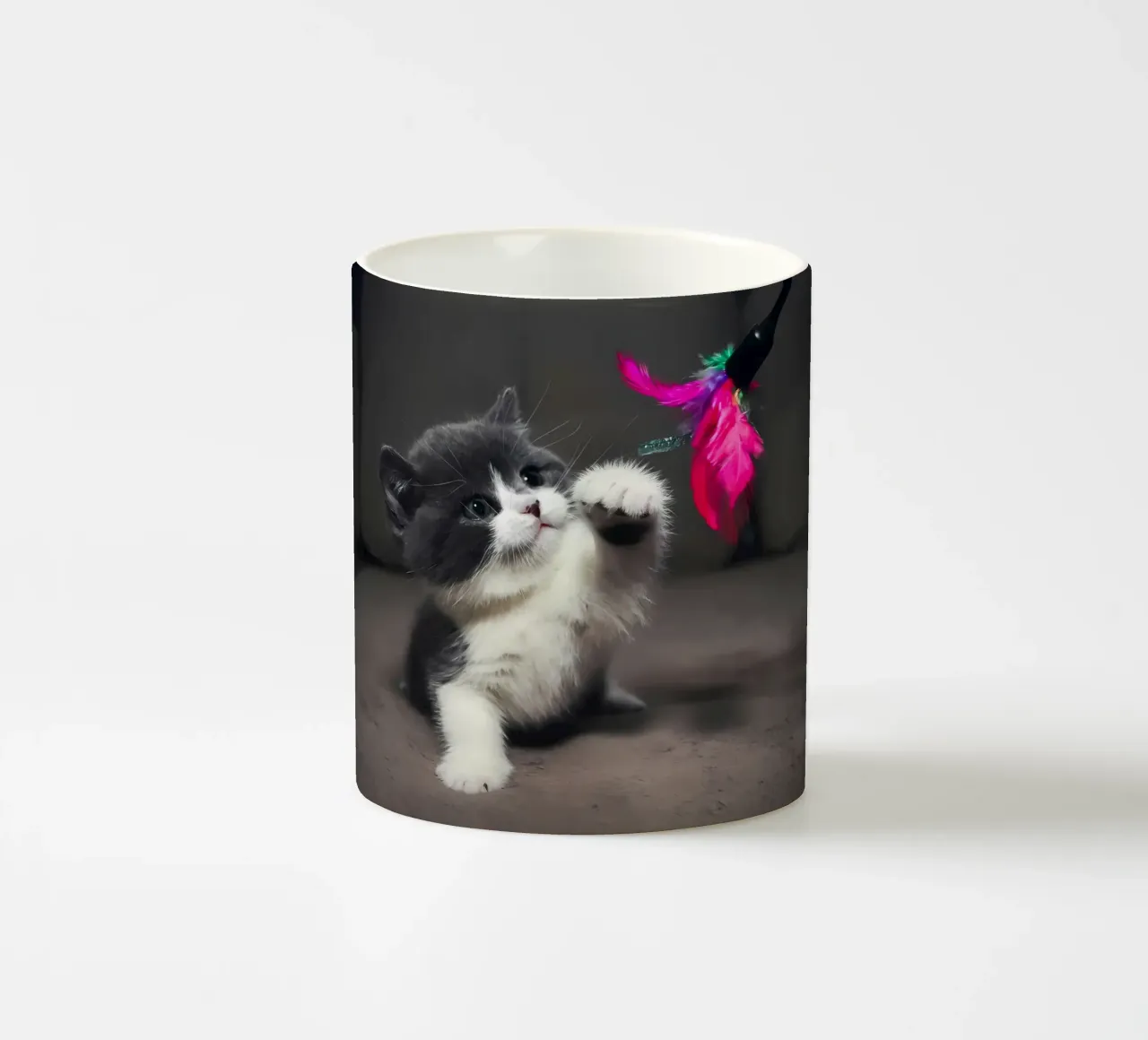 Animal poster 228 ceramic mug by Korrie Lane