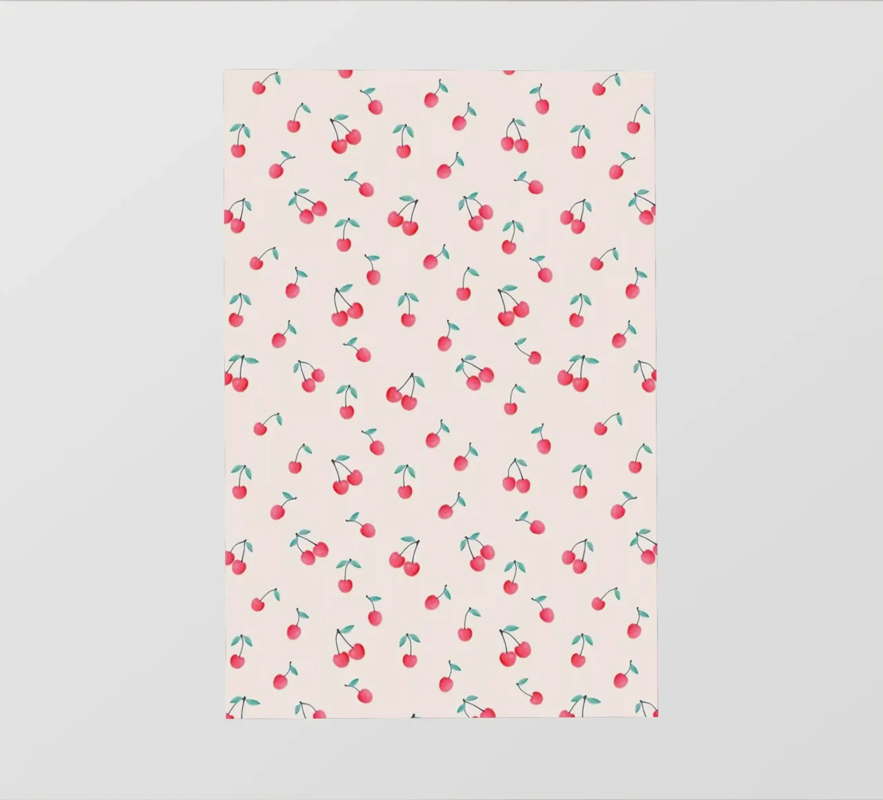 Cherries telo in pvc da Kind of Style