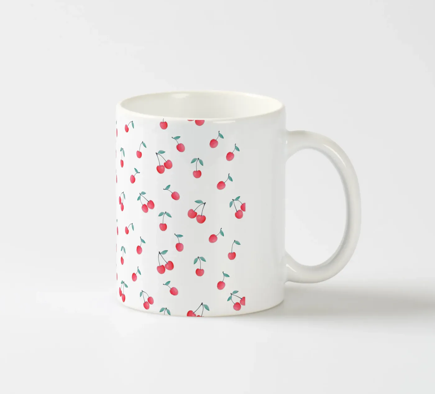 Cherries Keramik Tasse von Kind of Style