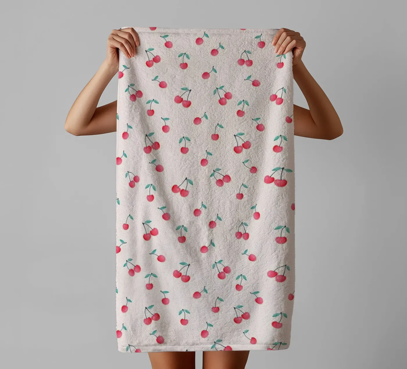 Cherries Handtuch von Kind of Style