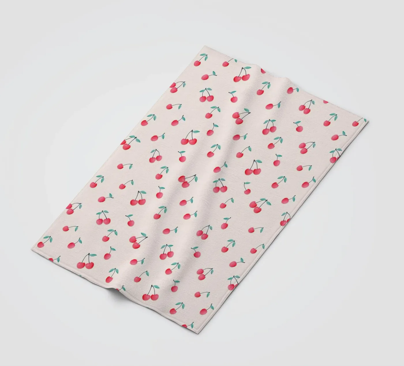 Cherries Fleecedecke von Kind of Style
