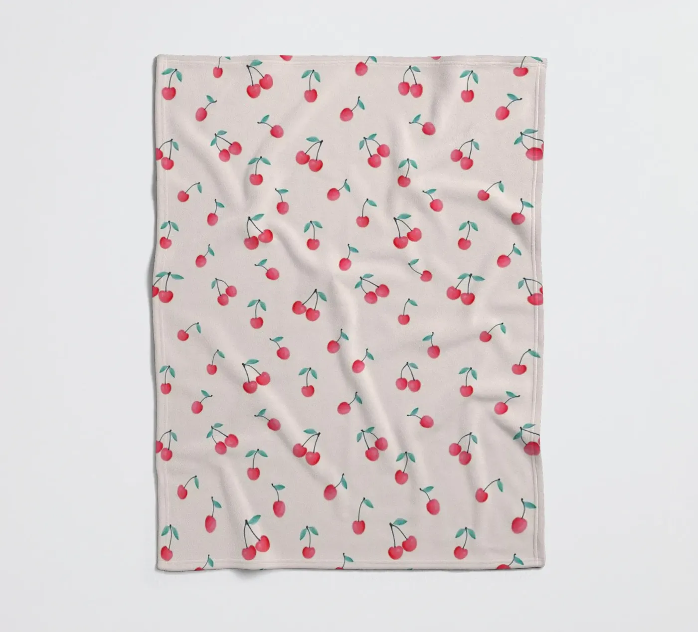 Cherries Fleecedecke von Kind of Style