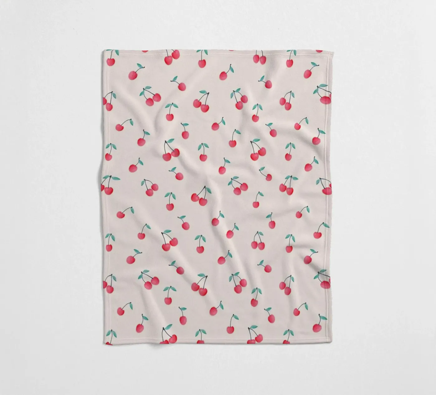 Cherries Fleecedecke von Kind of Style