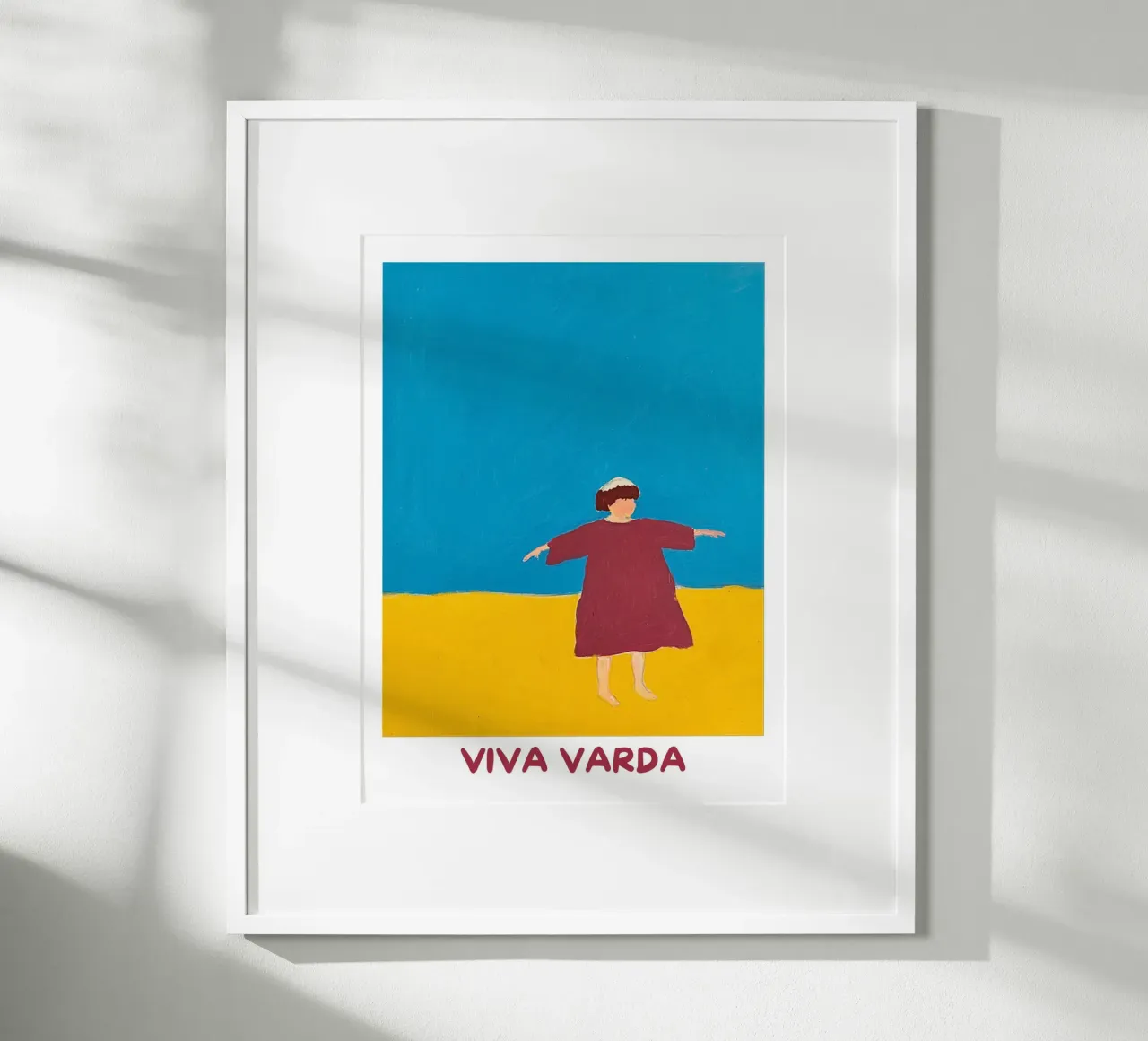 Viva Agnès Varda poster da tainah negreiros
