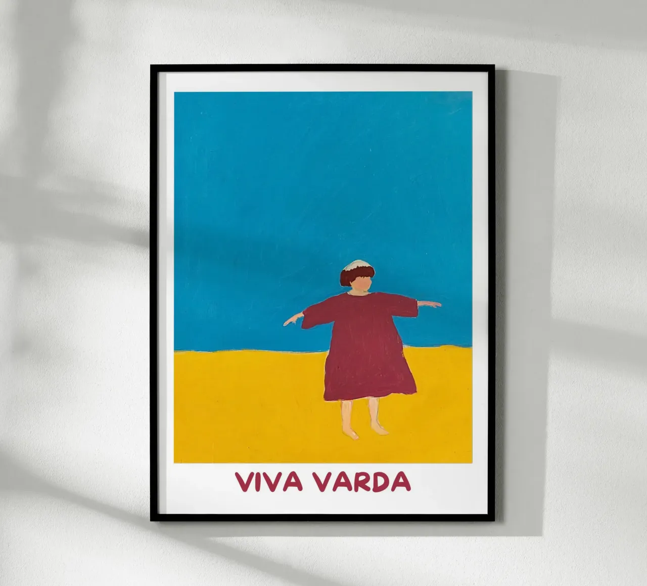 Viva Agnès Varda poster da tainah negreiros