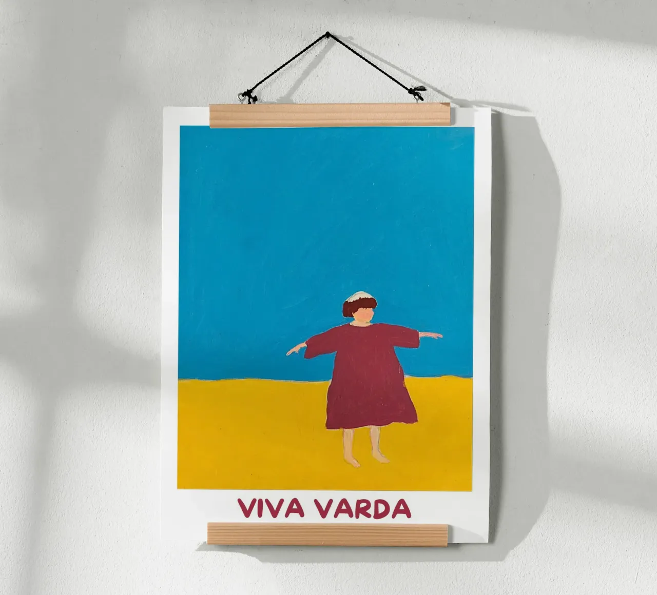 Viva Agnès Varda poster da tainah negreiros