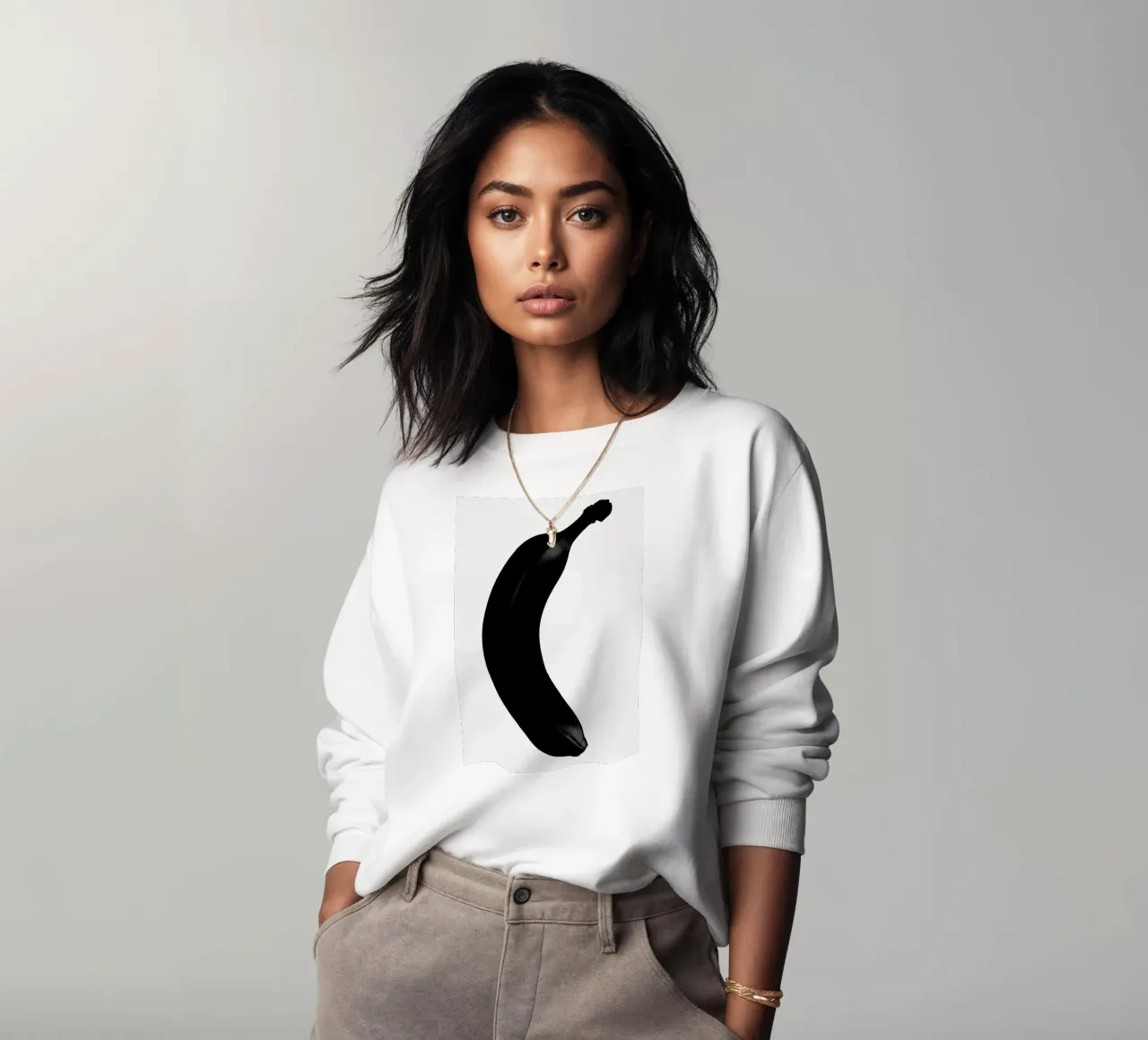 Big Banana Pop felpa da Lemon-apes