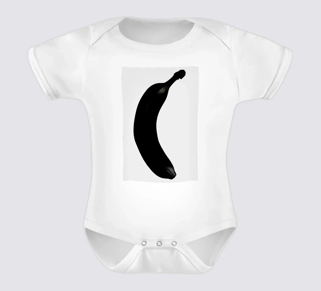 Big Banana Pop body neonato maniche corte da Lemon-apes