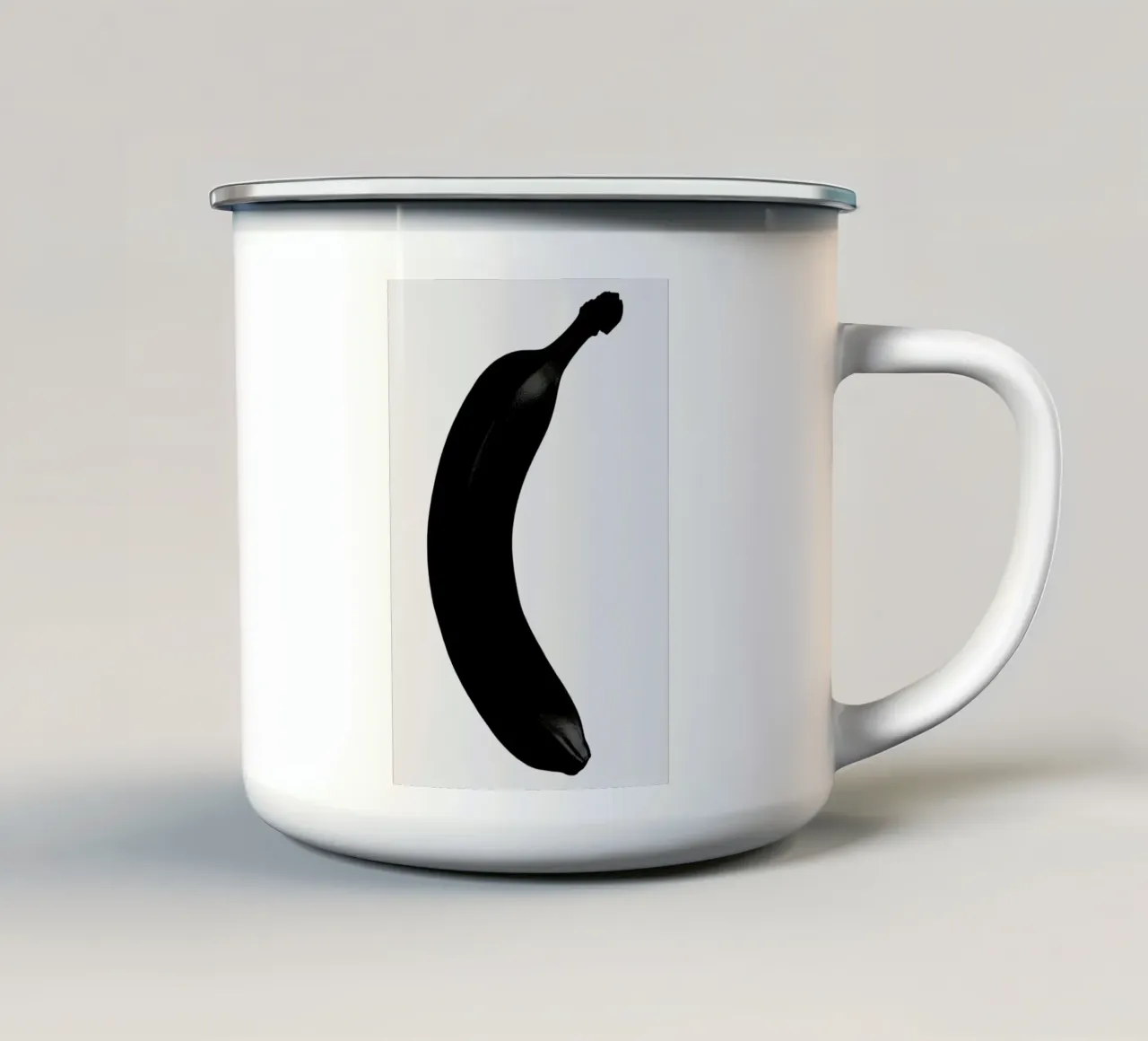 Big Banana Pop tazza in smalto da Lemon-apes