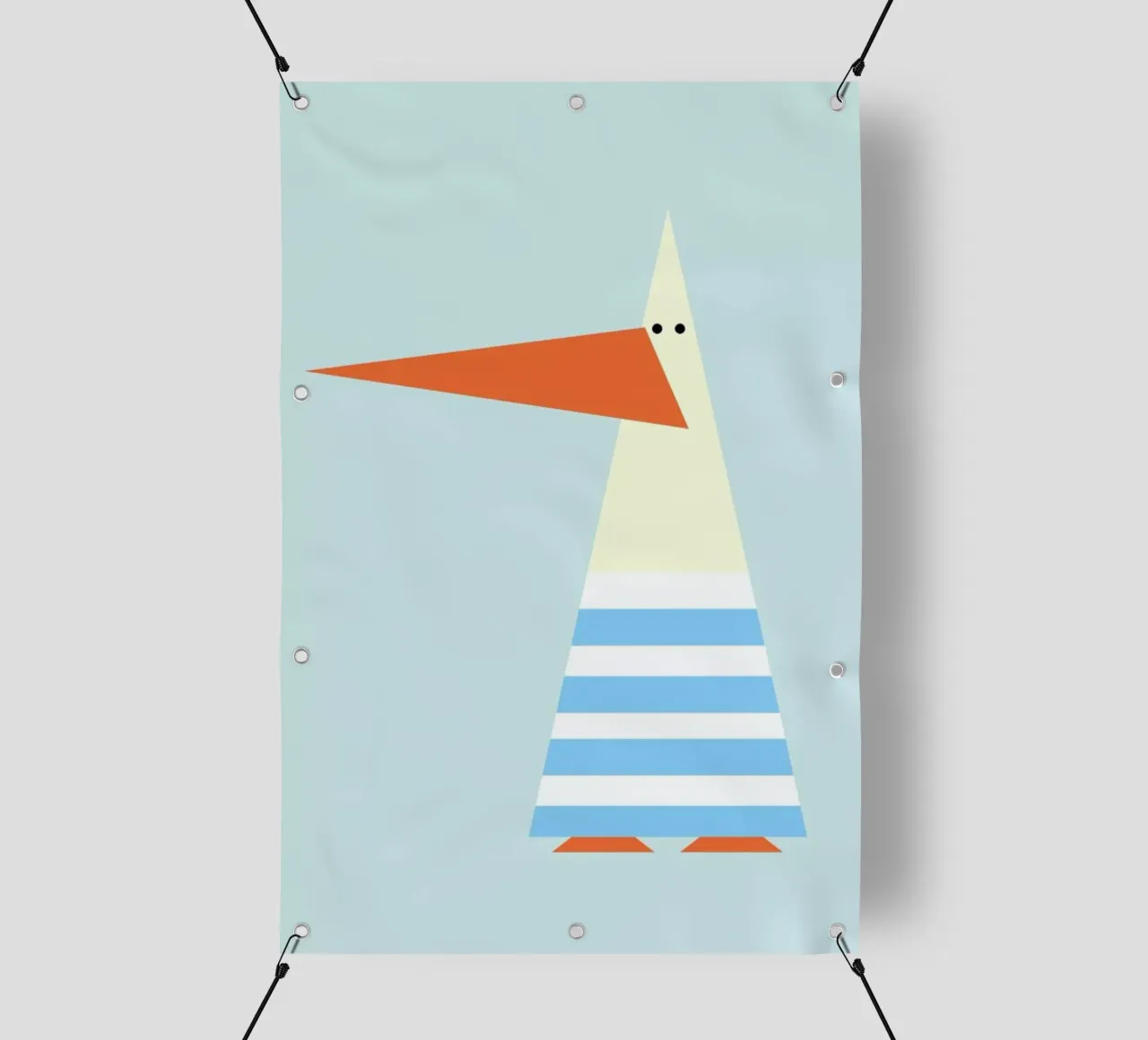 Ringo the Seagull telo in pvc da Marx & Croft
