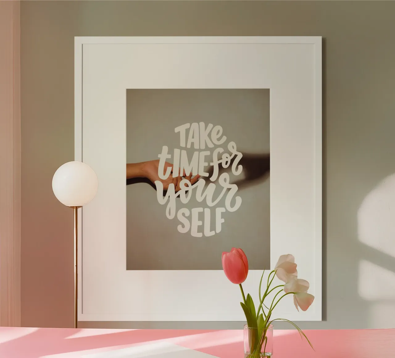 yourself poster van Ambition Wall