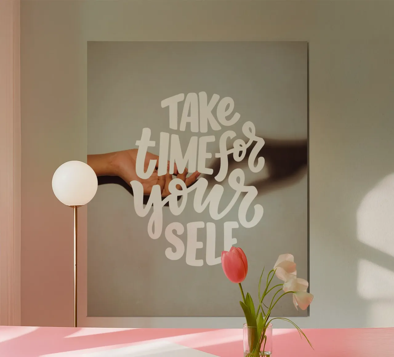 yourself poster van Ambition Wall