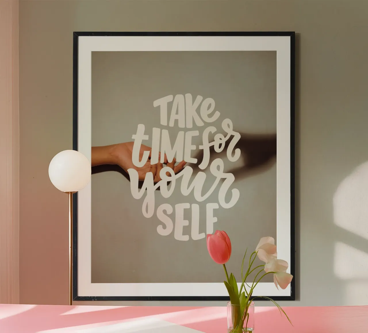 yourself poster van Ambition Wall