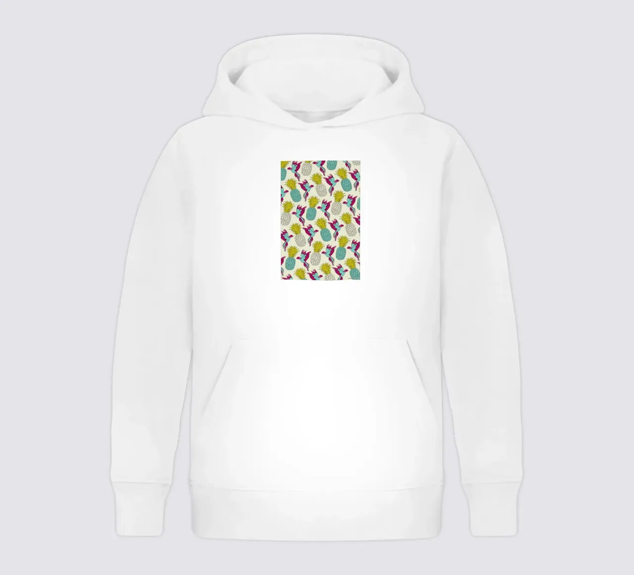 Wrapping Paper Pineapple kids hoodie by a Love Supreme