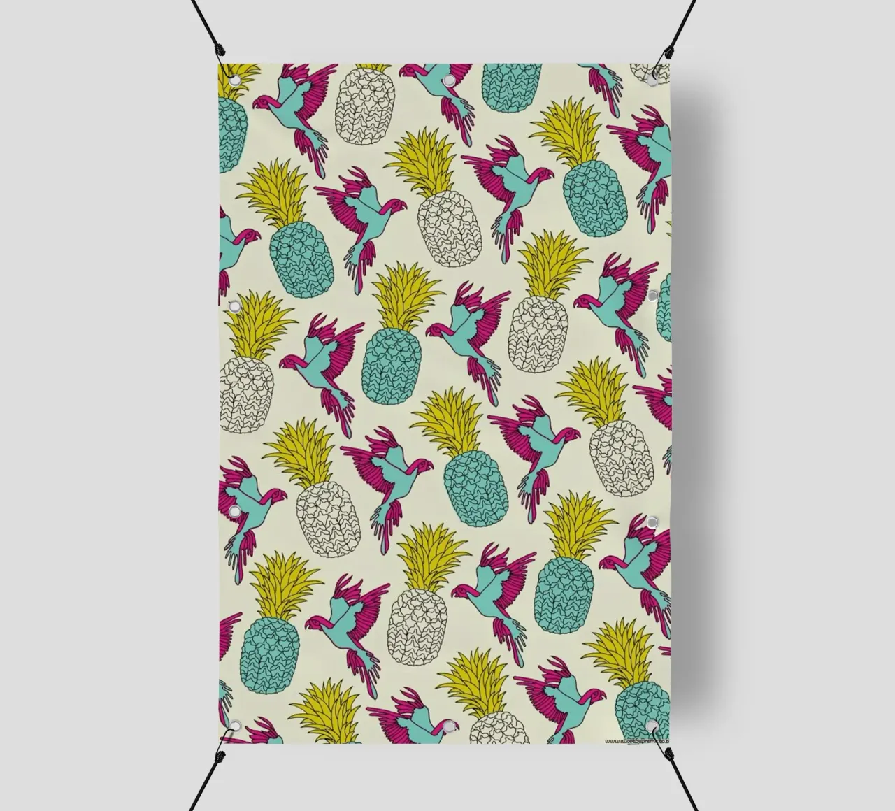 Wrapping Paper Pineapple telo in pvc da a Love Supreme
