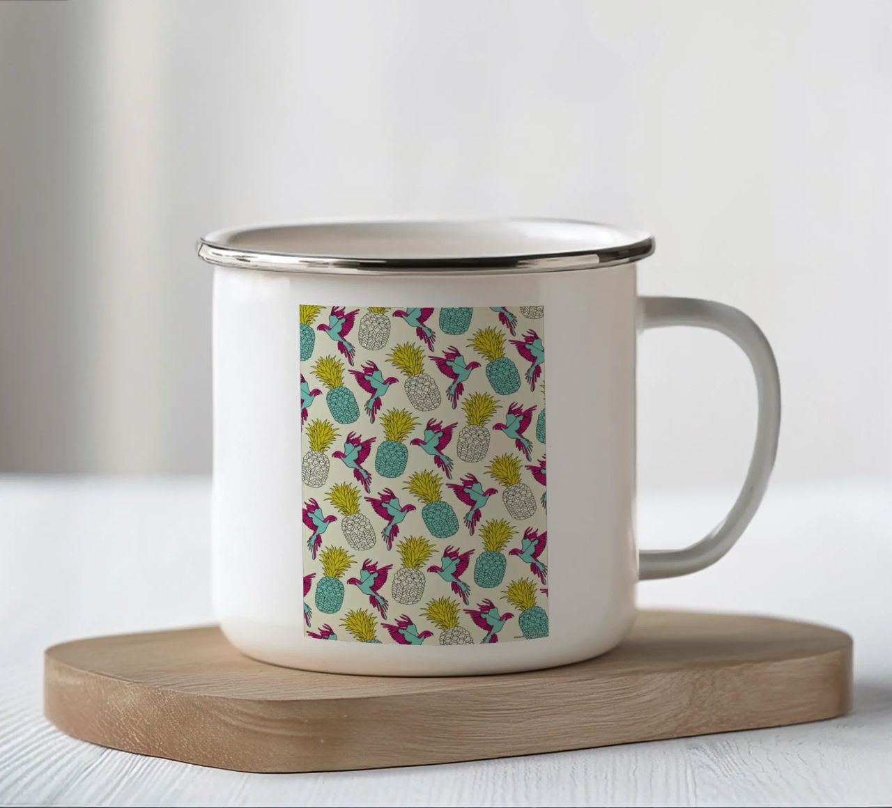 Wrapping Paper Pineapple tazza in smalto da a Love Supreme