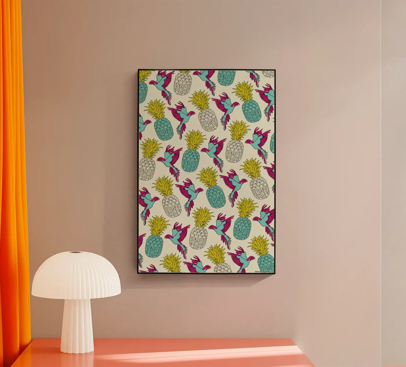 Wrapping Paper Pineapple plexiglass da a Love Supreme