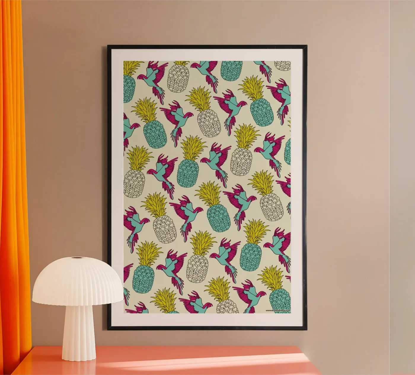 Wrapping Paper Pineapple poster da a Love Supreme