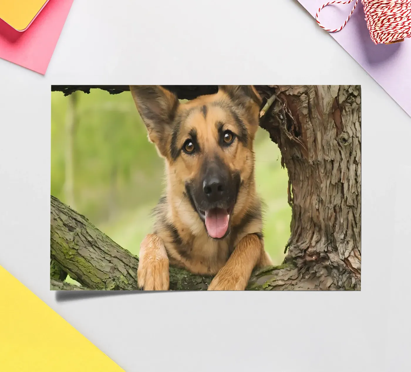 Animal poster 252 stickervel van Korrie Lane