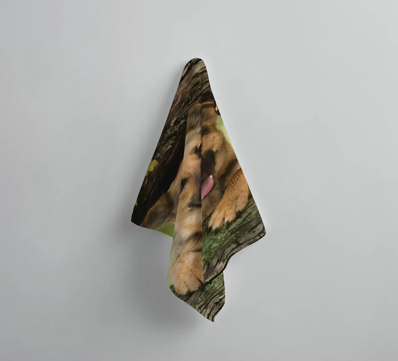 Dierenposter 252 badhanddoek van Korrie Lane