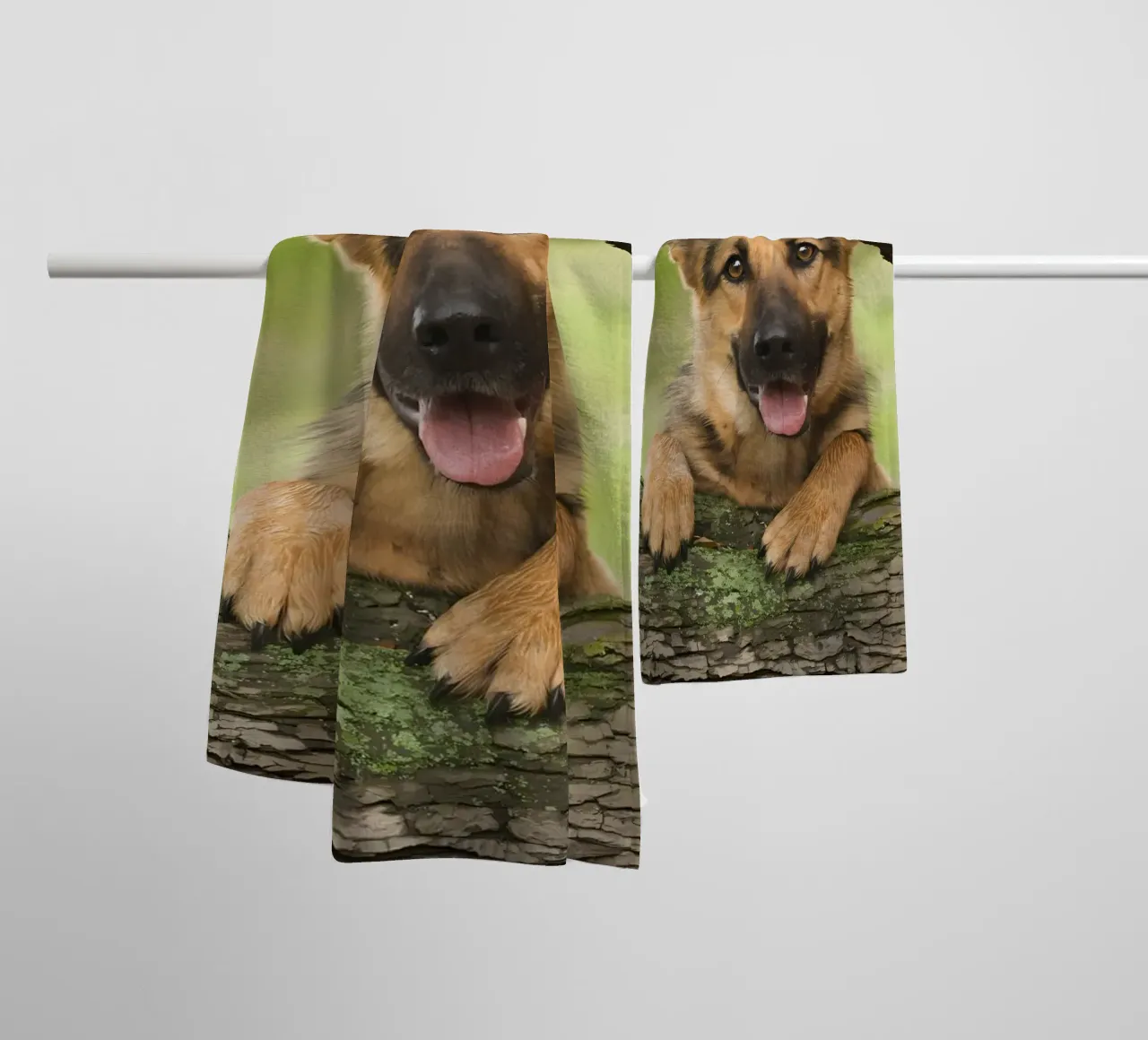 Dierenposter 252 badhanddoek van Korrie Lane