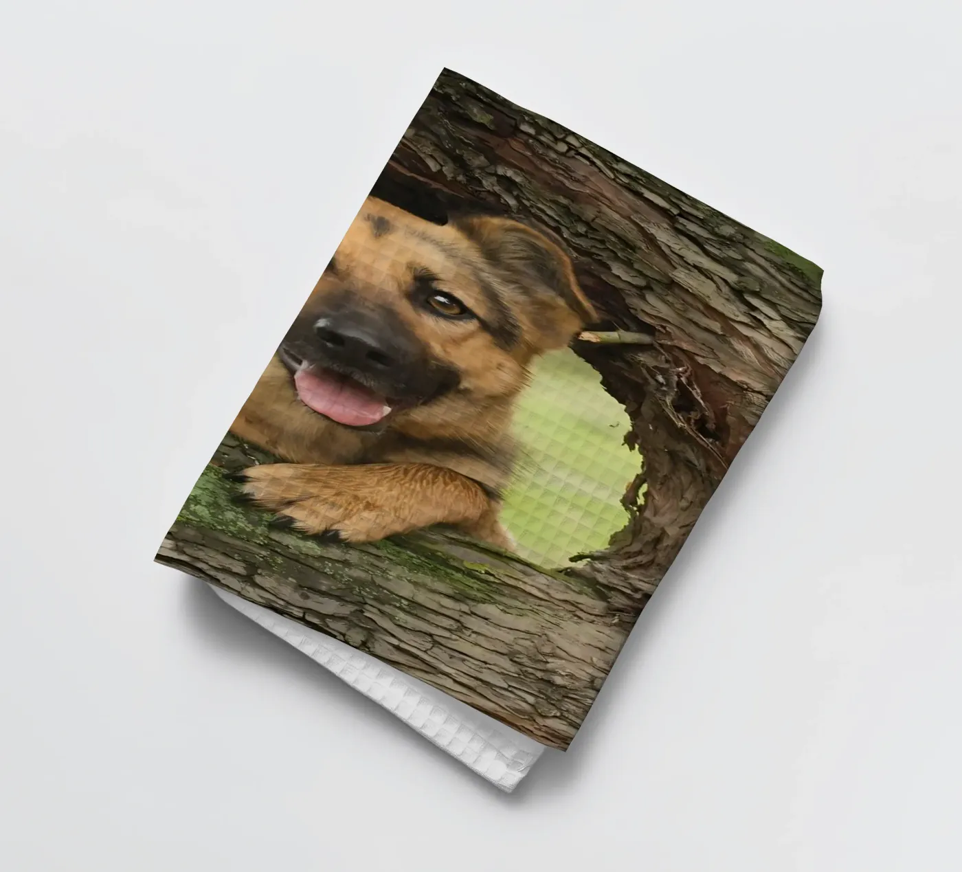 Dierenposter 252 theedoek van Korrie Lane