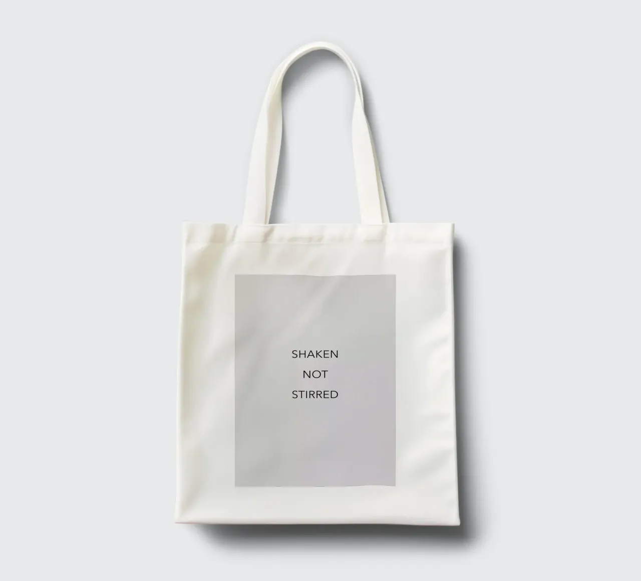 Shaken Not Stirred tote bag by Studio One