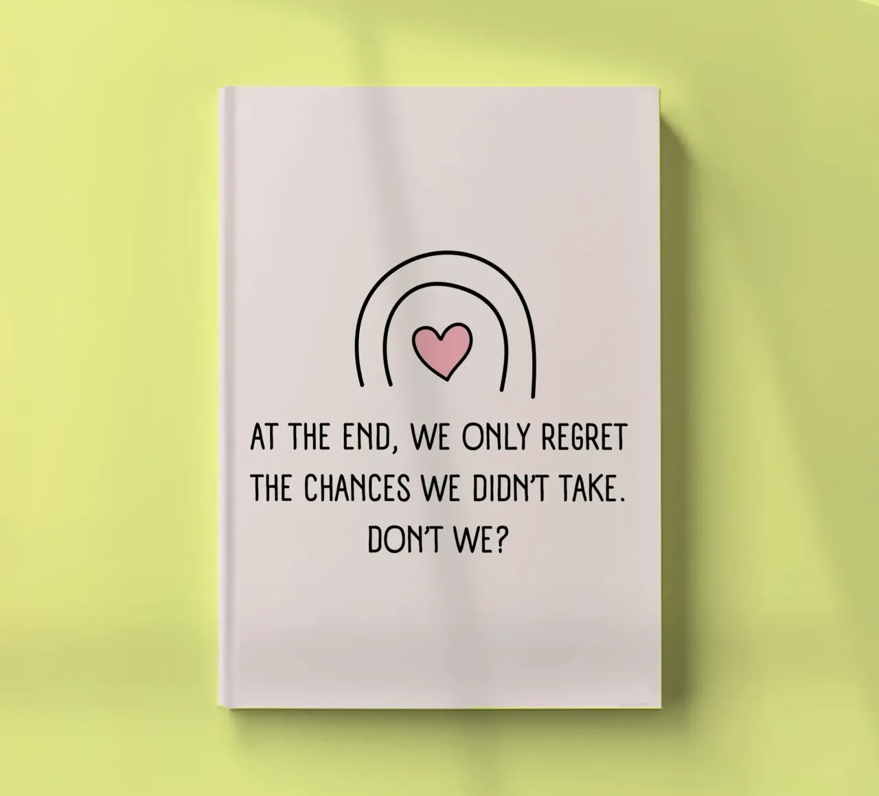 chances - reminder cuaderno de Ambition Wall