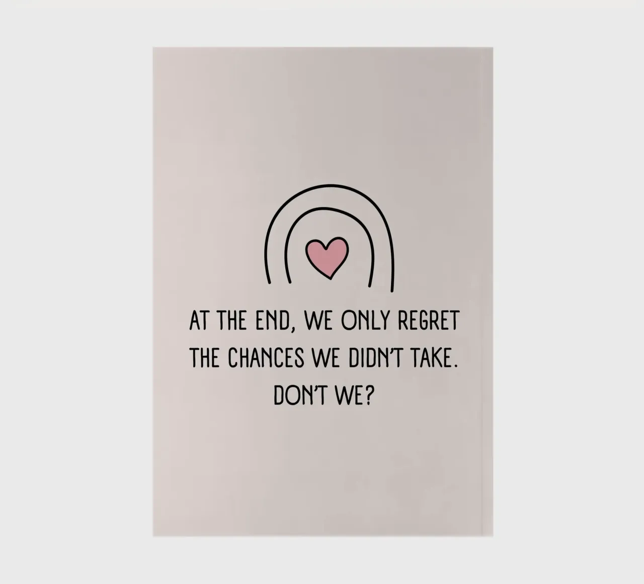 chances - reminder cuaderno de Ambition Wall