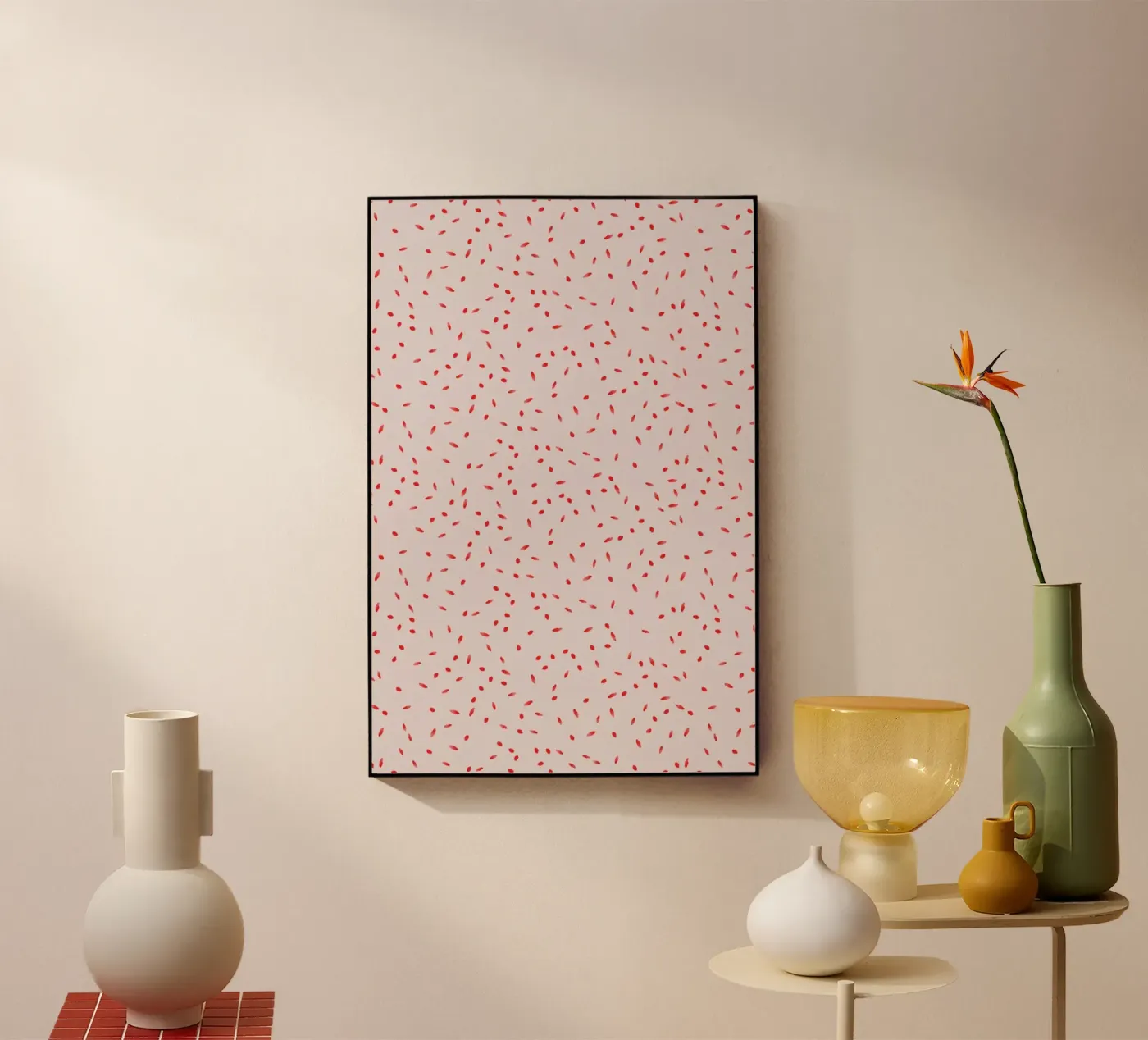 Red Sprinkles plexiglass da Kind of Style