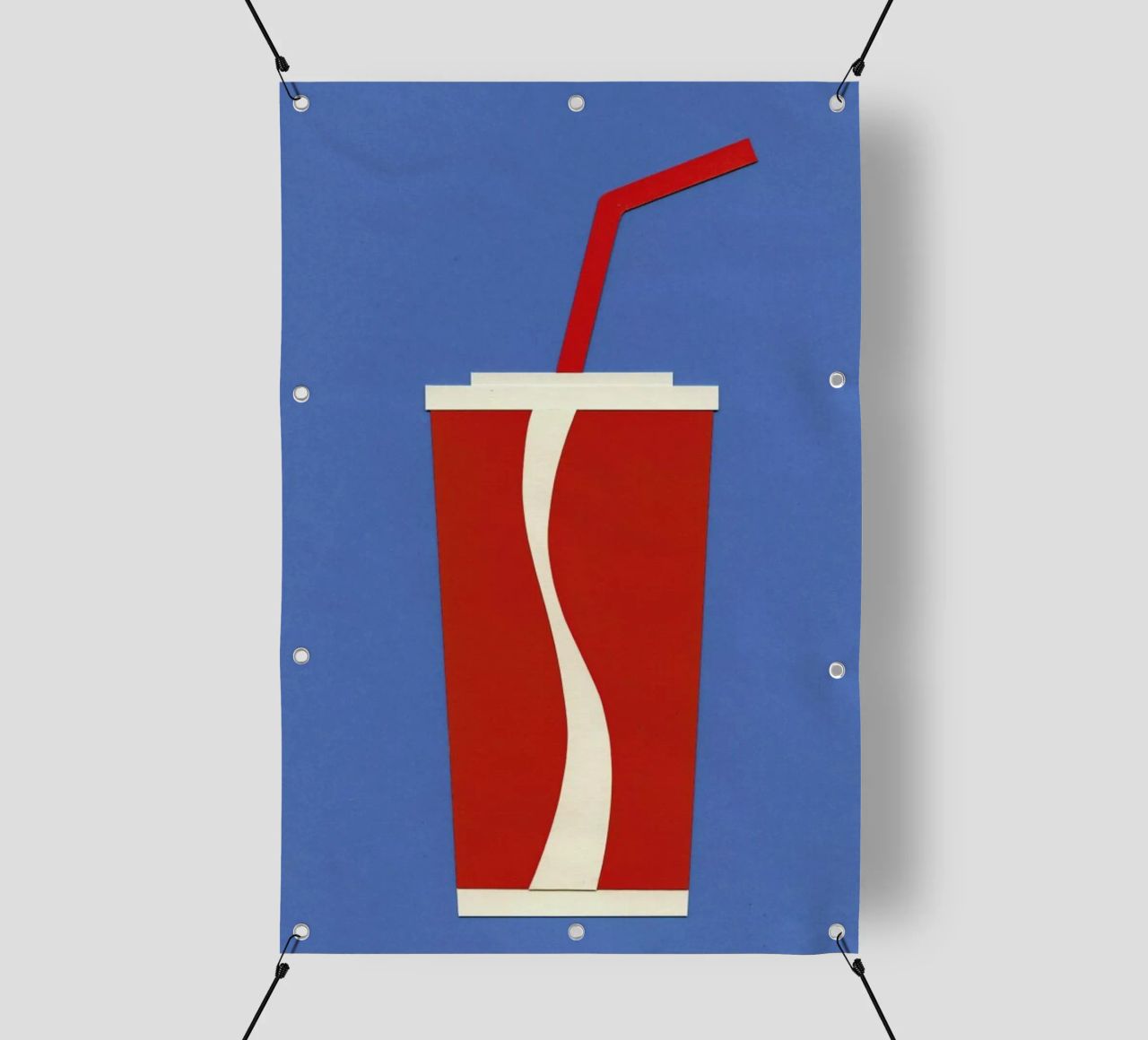 Cup of Coke telo in pvc da Rosi Feist