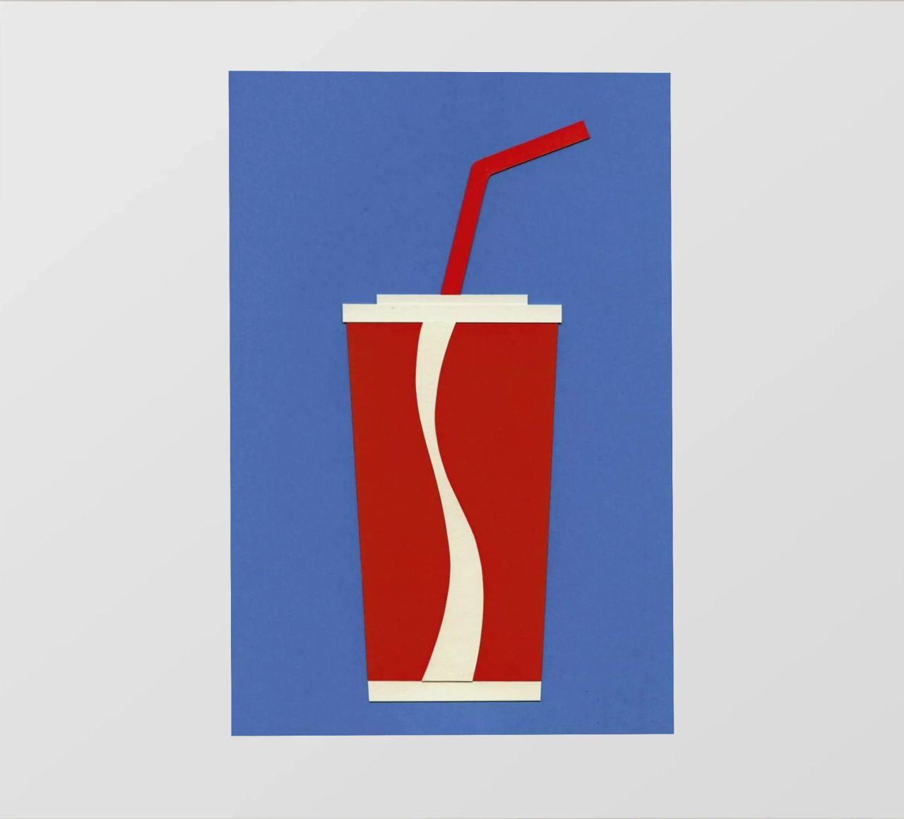 Cup of Coke telo in pvc da Rosi Feist