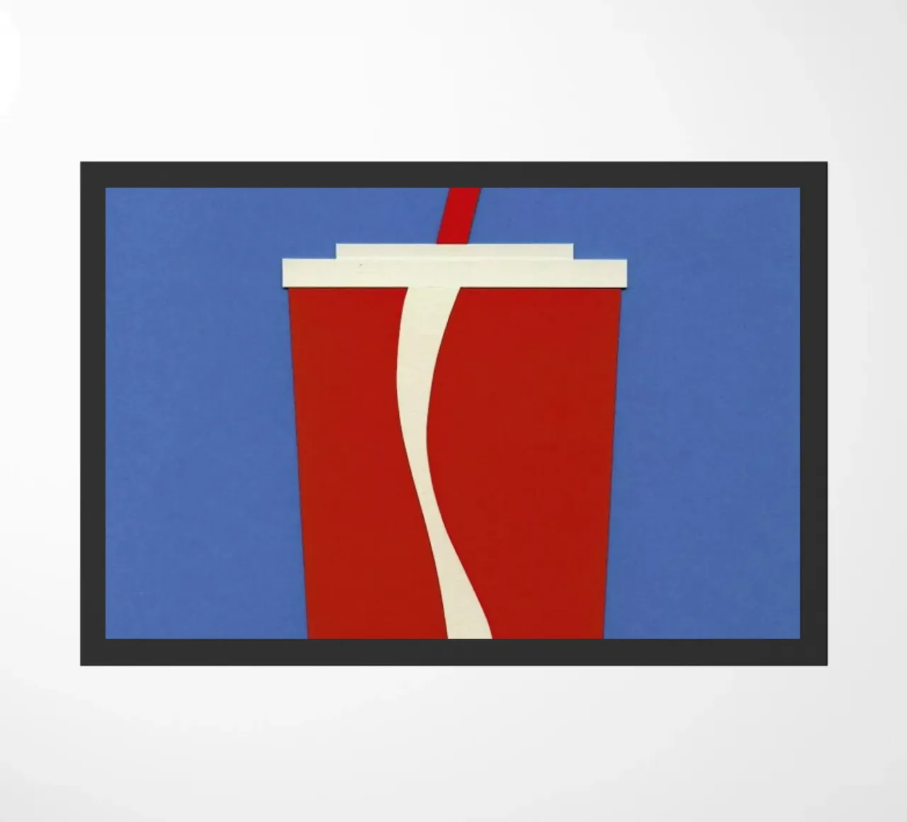 Cup of Coke felpudo de Rosi Feist