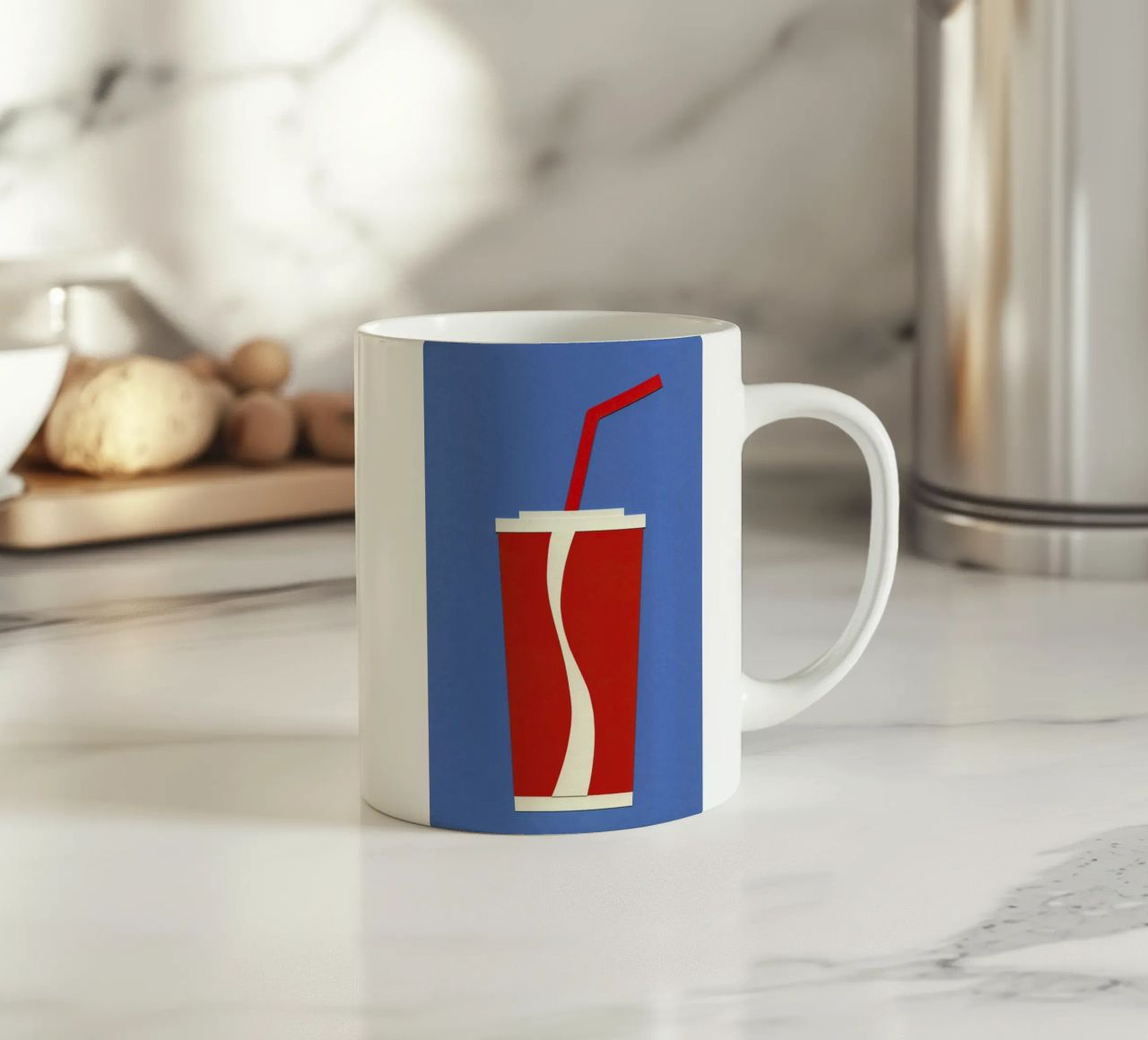 Cup of Coke tazza in ceramica da Rosi Feist