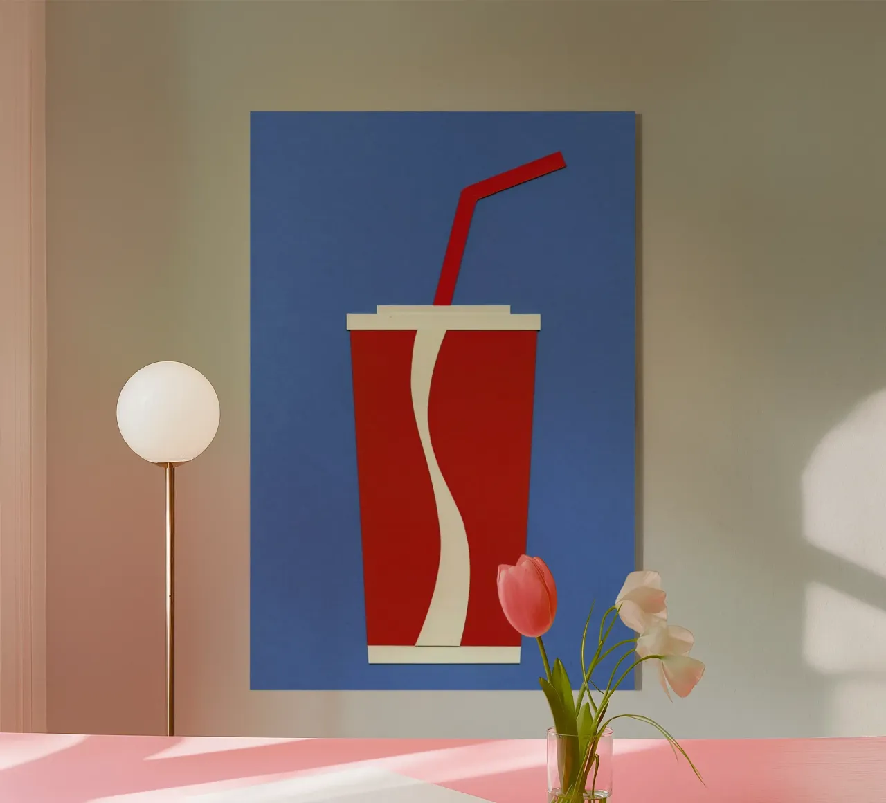 Cup of Coke plexiglass da Rosi Feist