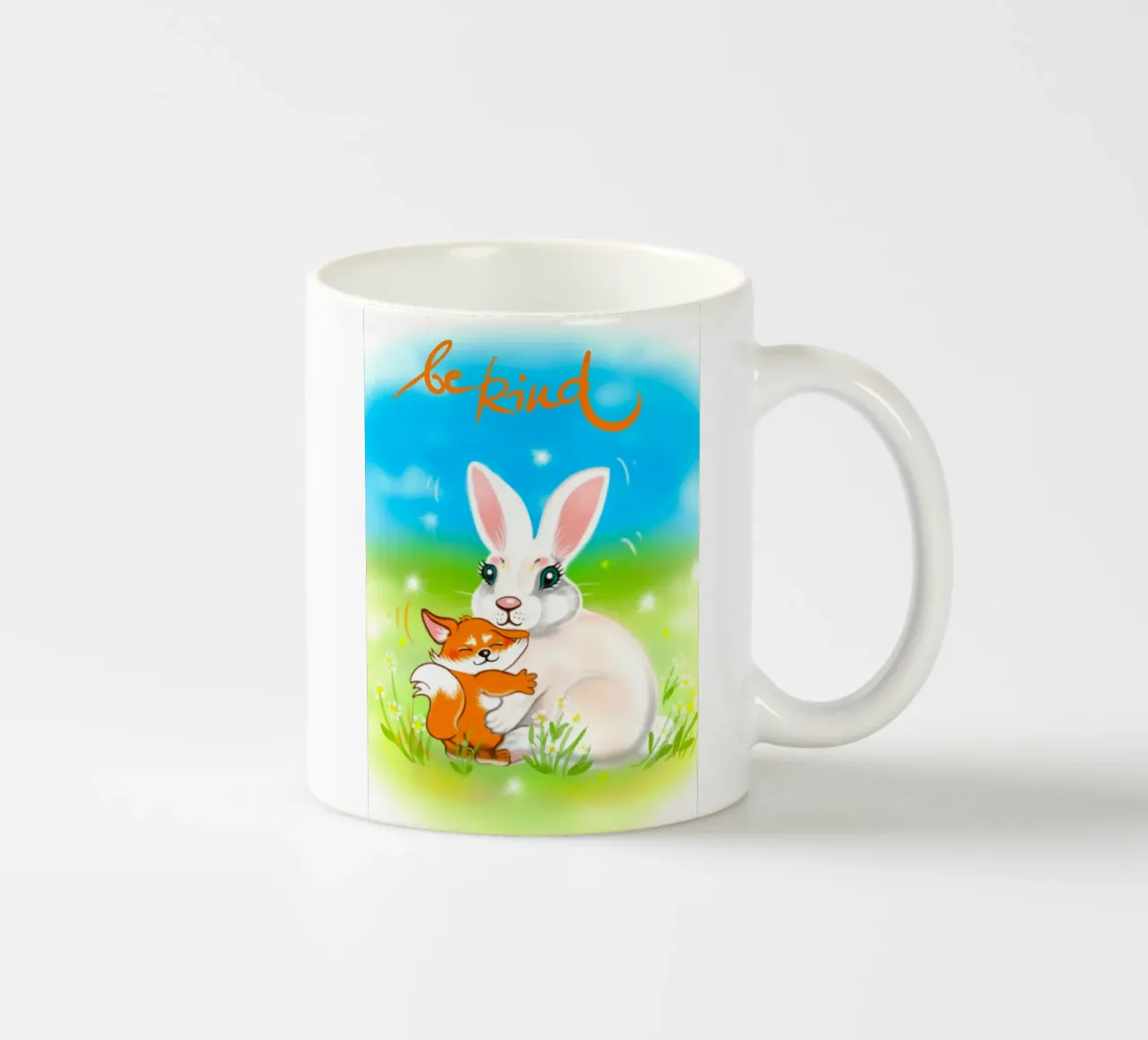 be kind tazza in ceramica da Happy 😃 Art 🎨 by Christine Schnoell