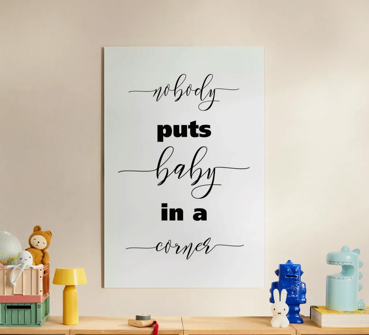 Baby Corner plexiglass da Sabrina Ziegenhorn