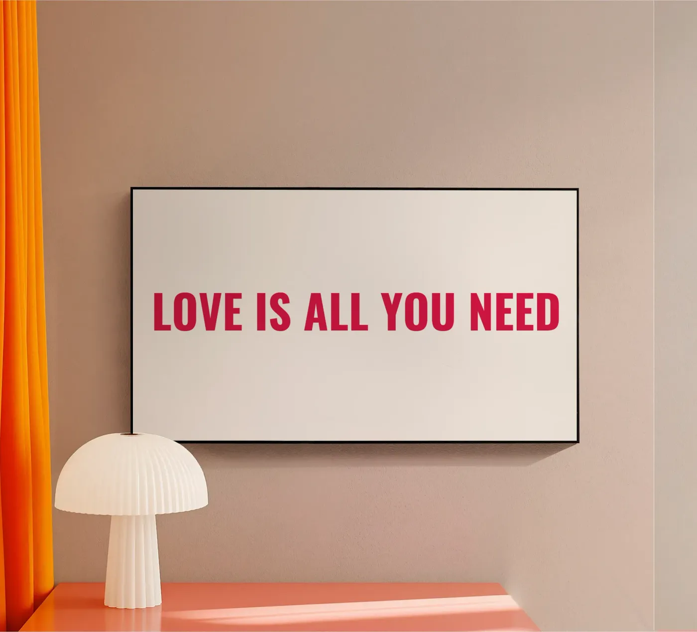 Love is all you need acryl van Happy 😃 Art 🎨 by Christine Schnoell