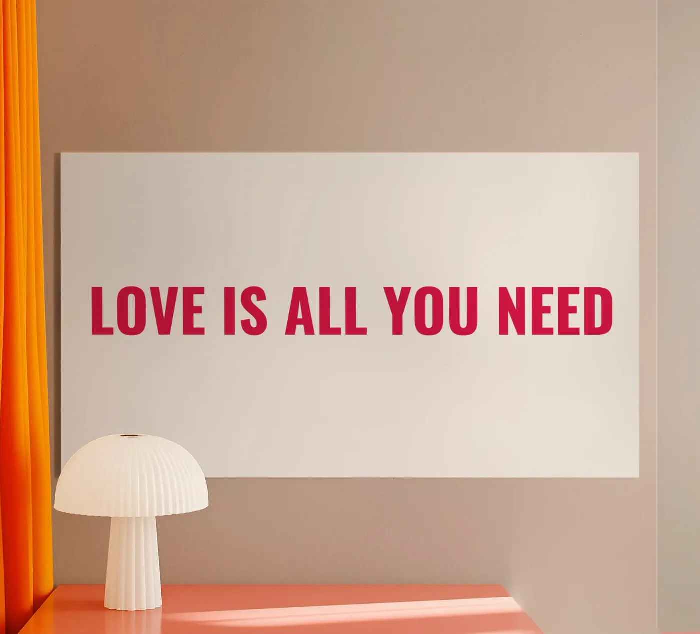 Love is all you need acryl van Happy 😃 Art 🎨 by Christine Schnoell