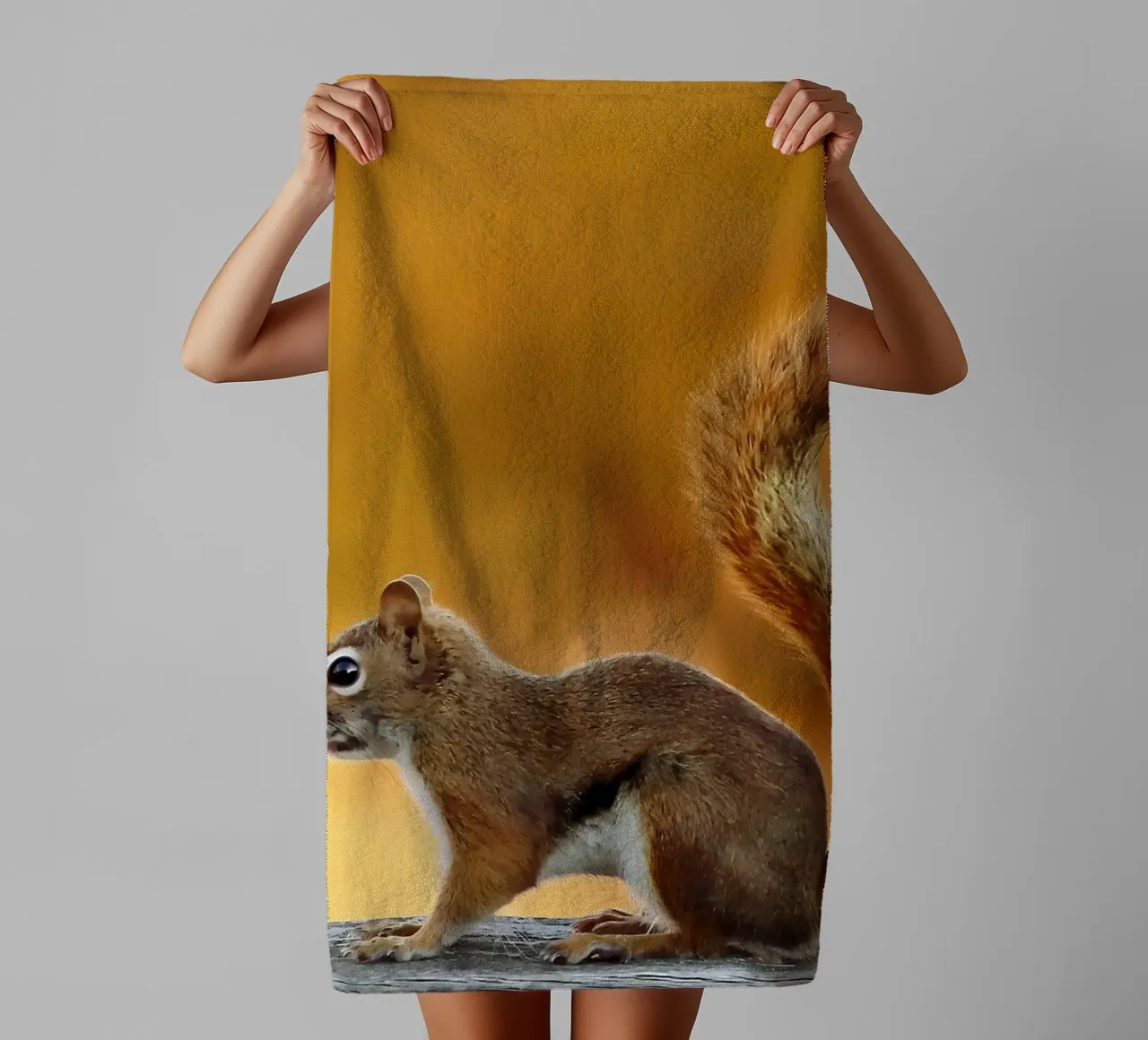 Animal poster 274 towel by Korrie Lane